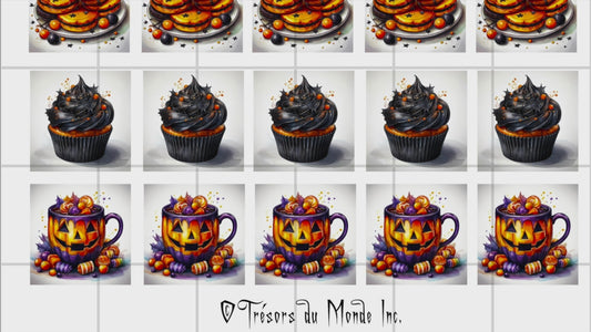 Ephemera numériques - Desserts d'Halloween - Usage perso